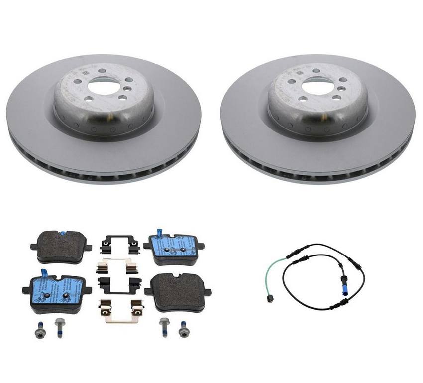 BMW Brake Kit - Pads and Rotors Rear (398mm)